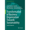 Transformation of Business Organization Towards Sustainability: Systems Approach - Paperback