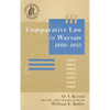 Comparative Law in Warsaw, 1800-1835 - Hardcover