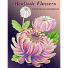 Realistic Flowers - A hand-drawn coloring book - Paperback