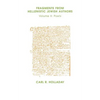 Fragments from Hellenistic Jewish Authors: Volume II, Poets - Paperback