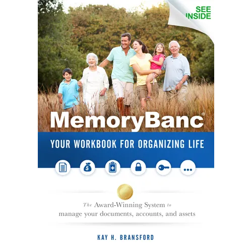 Memorybanc: Your Workbook for Organizing Life - Paperback
