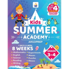 Kids Summer Academy by ArgoPrep - Grades 3-4: 8 Weeks of Math, Reading, Science, Logic, and Fitness Online Access Included Prevent Summer Learning Los - Paperback