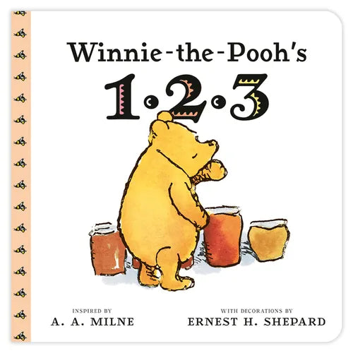 Winnie the Pooh's 1,2,3 - Board Book
