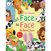 Face to Face--An Animal Faces Coloring Book - Paperback
