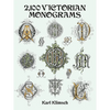 2,100 Victorian Monograms - Paperback