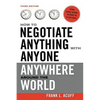 The How to Negotiate Anything with Anyone Anywhere Around the World - Paperback