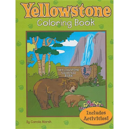 Yellowstone Coloring Book - Paperback