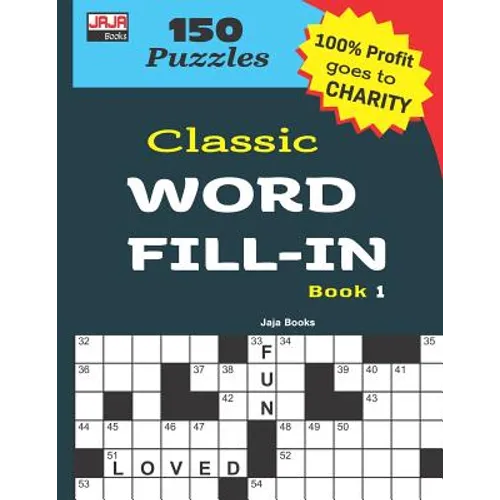 Classic WORD FILL-IN Book 1 - Paperback