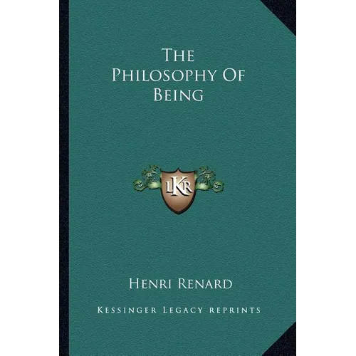 The Philosophy Of Being - Paperback