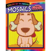 Mosaics Pixel Dog & Cat Coloring Books: Color by Number - Paperback