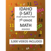 7th Grade IDAHO I-SAT, 2019 MATH, Test Prep: : 7th Grade IDAHO STANDARDS ACHIEVEMENT TEST 2019 MATH Test Prep/Study Guide - Paperback