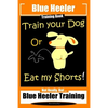 Blue Heeler Training Book, Train Your Dog or Eat My Shorts!: Not Really But... Blue Heeler Training - Paperback
