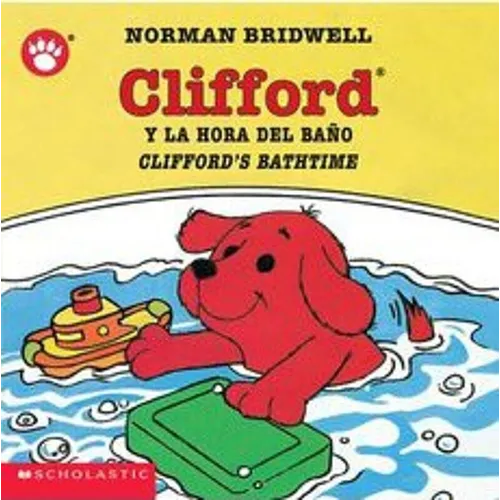 Clifford y la Hora del Bano/Clifford's Bathtime - Board Book