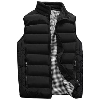 Vest Men New Stylish Autumn Vests Winter Warm Sleeveless Jacket Army Waistcoat Mens Vest Fashion Casual Coats Mens Plus Size 5XL