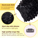 Deep Wave Clip Ins Human Hair Extensions