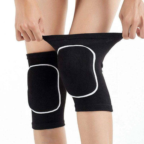 1 Pair Knee Pads for Dancing Men Women Kids Gym Yoga Pilates Workout Training Tennis Sponge Elastic Protector Knees Brace Suppor