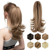 Synthetic Claw Clip in Ponytail Hair Extensions Hairpiece 14"
