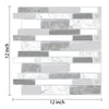 Strong Adhesive Subway Tiles Vinyl Wallpaper Peel and Stick