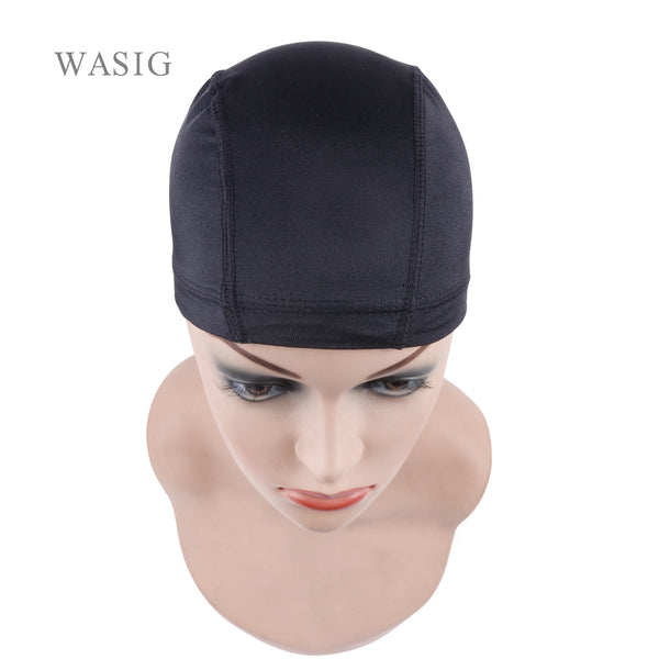 12pcs Glueless Hair Net Wig Liner Cheap Wig Caps for Making Wigs Spandex Net Elastic Dome Wig Cap