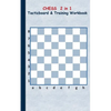 Chess 2 in 1 Tacticboard and Training Workbook: Tactics/strategies/drills for trainer/coaches, notebook, training, exercise, exercises, drills, practi - Paperback