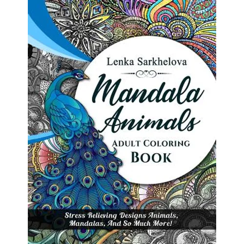 Mandala Animals Coloring Book: Adult Coloring book - Paperback