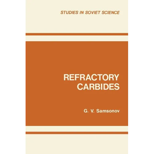 Refractory Carbides - Paperback