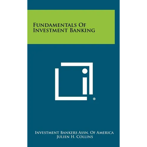 Fundamentals of Investment Banking - Hardcover