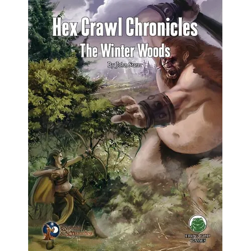 Hex Crawl Chronicles 2: The Winter Woods - Swords & Wizardry - Paperback