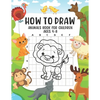 How to Draw Animals Book For Children Ages 4-8: A Fun and Simple Step-by-Step Guide for Children to Learn How to Draw Animals, Dog, Cat, Pig, and More - Paperback