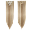Long Straight Clip in on Hair Extensions