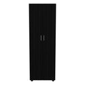 Slim Armoire Barkley, Bedroom, Black