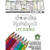 Life Science Doodle Notebook - Paperback