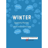 Winter Sesonal Quarterly Planner - Hardcover