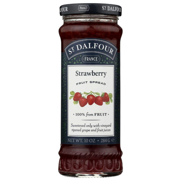 ST DALFOUR: Strawberry Fruit Spread, 10 oz