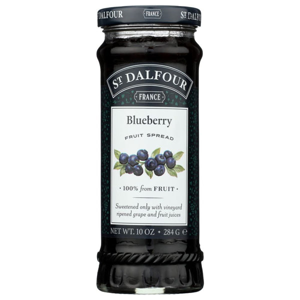 ST DALFOUR: Blueberry Fruit Spread, 10 oz
