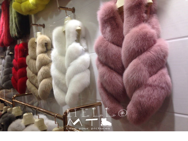 Faux Fur Sleeveless Vest