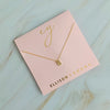 Understated Beauty Initial Necklace