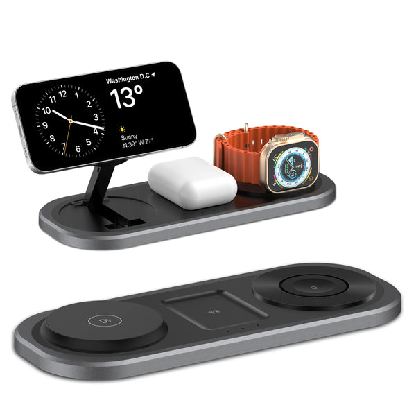Magnetic Foldable 3 in 1 Wireless Charger Charging Station