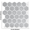 Strong Adhesive Subway Tiles Vinyl Wallpaper Peel and Stick