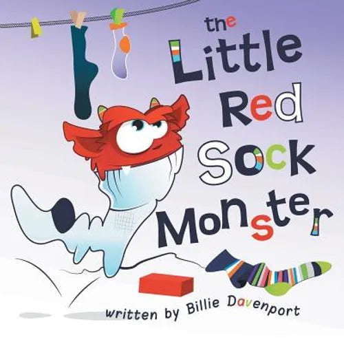 The Little Red Sock Monster - Paperback