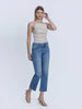 Romy Mid Rise Ankle Straight Jean