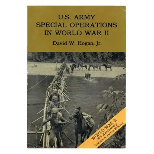 U.S. Army Special Operations in World War II - Paperback