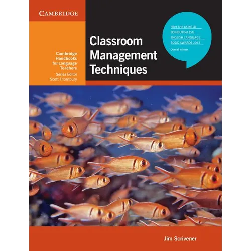 Classroom Management Techniques. Jim Scrivener - Paperback