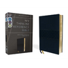 Niv, Thinline Reference Bible (Deep Study at a Portable Size), Leathersoft, Navy, Red Letter, Comfort Print - Imitation Leather