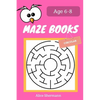 MAZE Book for Kids Ages 6-8: 50 Circular Maze Puzzle Games to Boost Kids' Brain, Pocket Size 6x9 Inch, Large Print - Paperback