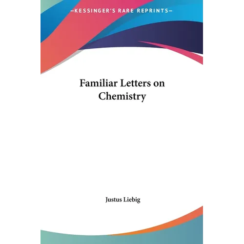 Familiar Letters on Chemistry - Hardcover