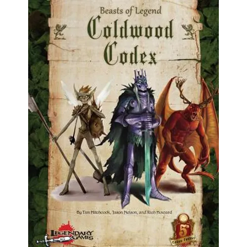 Beasts of Legend: Coldwood Codex (5E) - Paperback
