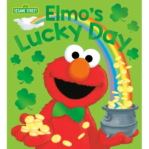 Elmo's Lucky Day (Sesame Street) - Board Book