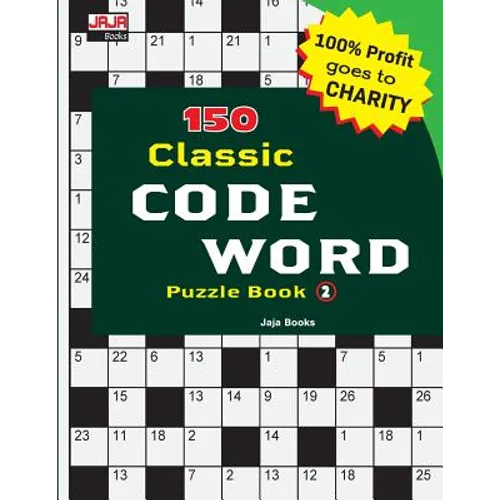 150 Classic Code Word Puzzle Book - Paperback