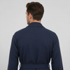 Waffle Spa Bathrobe for Men -  Absorbent, Lightweight
